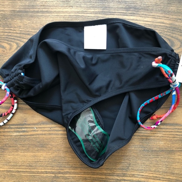 🎄 Pure Alfred Sung bikini bottoms  black 12 NWT - Picture 7 of 7